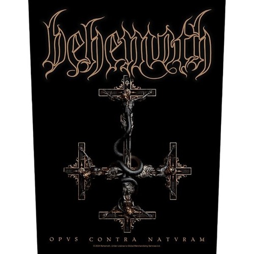 Behemoth Opvs Contra Natvram Back Patch