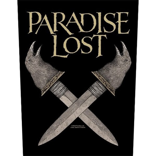 Paradise Lost Obsidian Dagger Back Patch