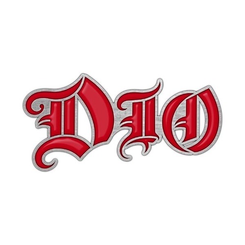 Dio Logo Metal Pin Badge