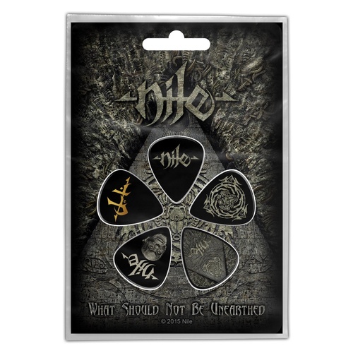 Nile What Should Not Be Unearthed Guitar Pick 5 Pack