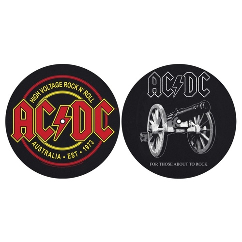 AC/DC High Voltage / For Those About To Rock Turntable Slipmats