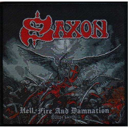 Saxon Hell Fire And Damnation Patch