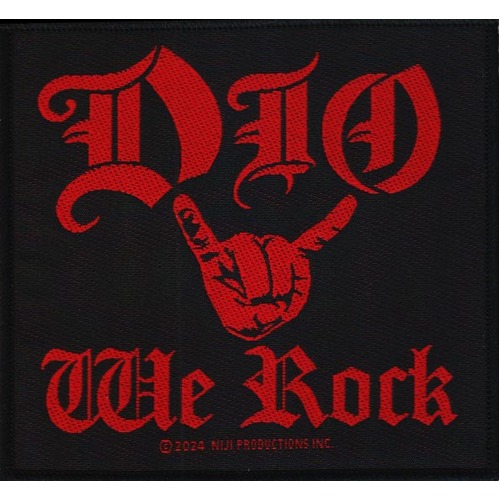 Dio We Rock Patch