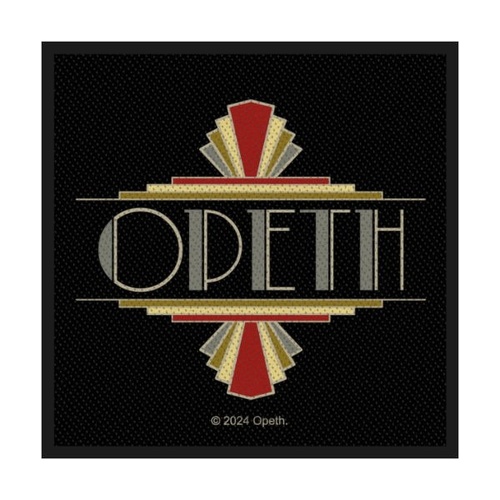 Opeth Art Deco Logo Patch