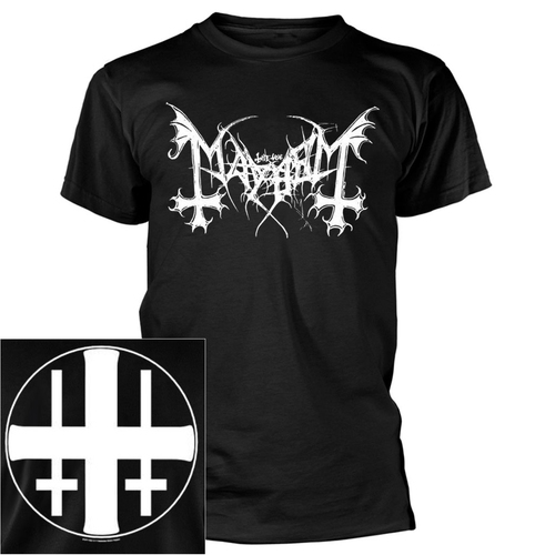 Mayhem Legion Norge White Logo Shirt [Size: M]