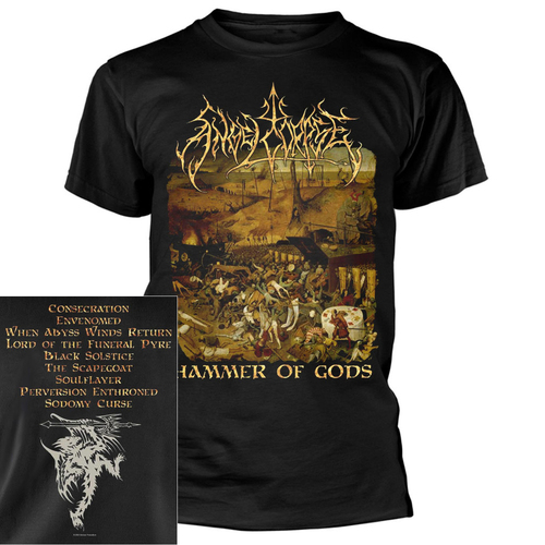 Angelcorpse Hammer Of Gods Black Shirt [Size: M]