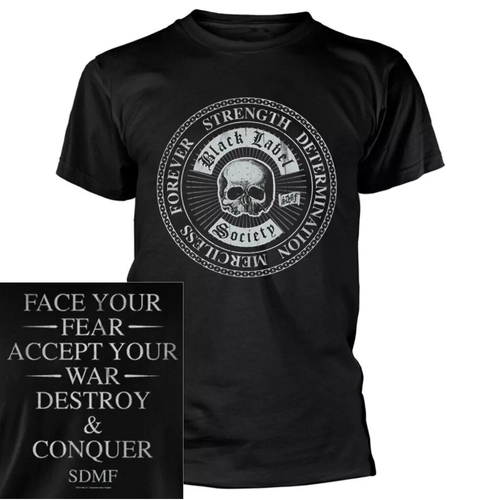 Black Label Society Face Your Fears Shirt [Size: L]