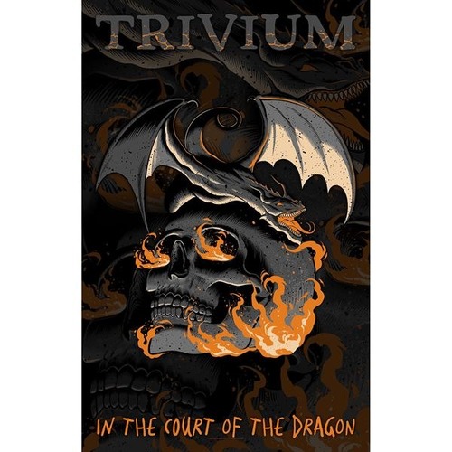 Trivium In The Court Of The Dragon Poster Flag