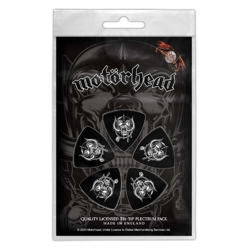 Motorhead Warpig Tri Tip Guitar Pick Plectrum 5 Pack