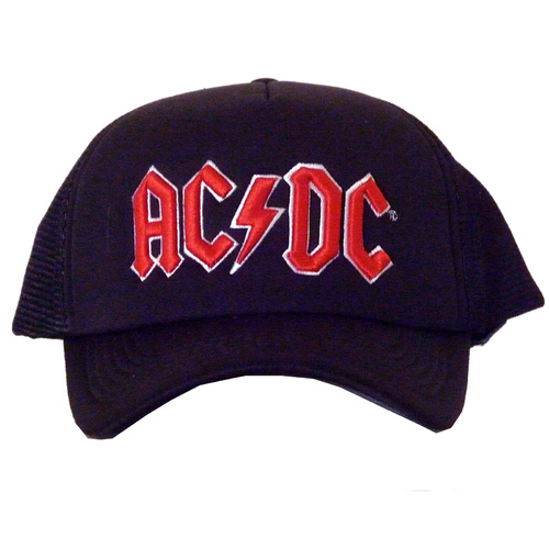 AC/DC Logo Trucker Cap Hat