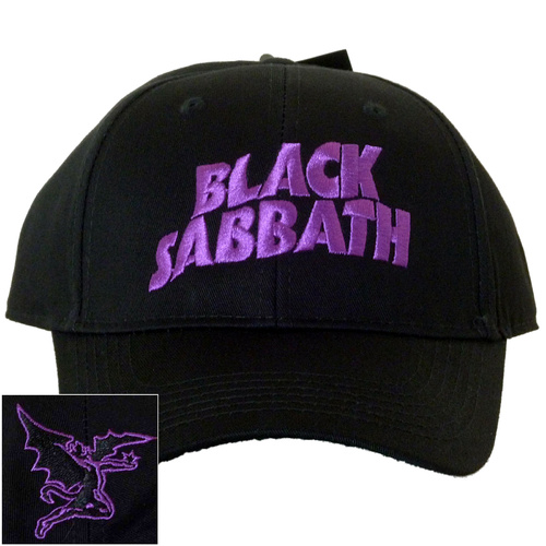 Black Sabbath Logo Baseball Cap Hat