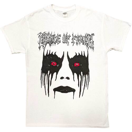 Cradle Of Filth Dani Make Up White Shirt [Size: M]