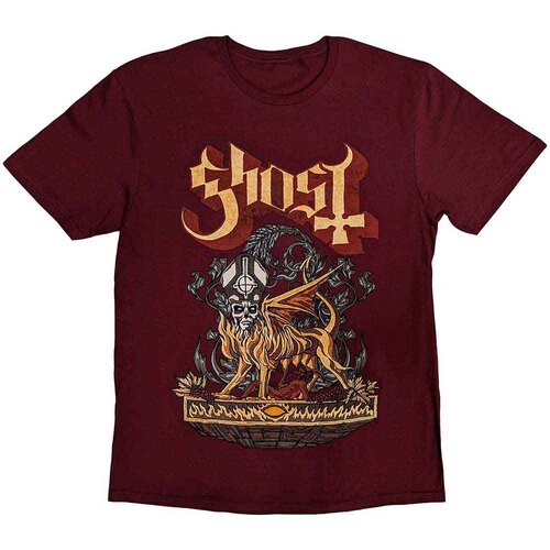 Ghost Firemilk Maroon Shirt [Size: M]