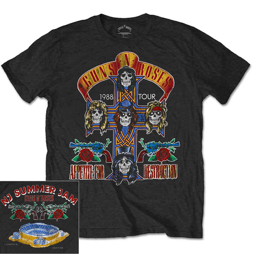 Guns N Roses Summer Jam 1988 Shirt [Size: S]