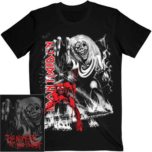 Iron Maiden Number Of The Beast Jumbo Shirt [Size: M]