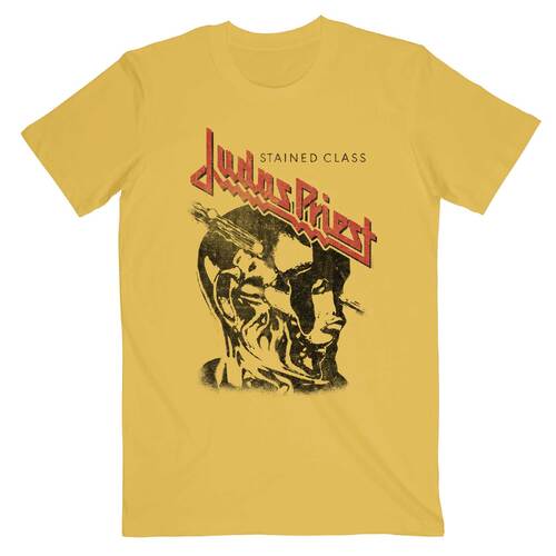 Judas Priest Stained Class Yellow Shirt [Size: XXL]