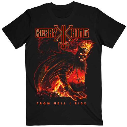 Kerry King From Hell I Rise Hell King Shirt [Size: M]