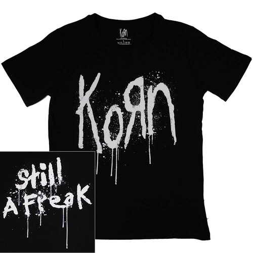 Korn Still A Freak Ladies Black Shirt [Size: M]