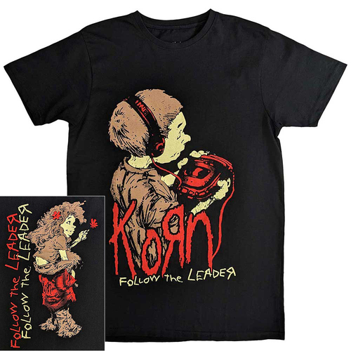 Korn Follow The Leader Cartoon Shirt [Size: M]