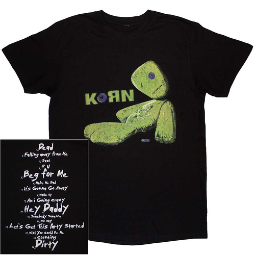 Korn Issues Tracklist Shirt [Size: S]