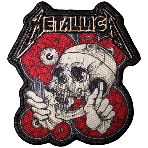 Metallica Shortest Straw Red Eyes Patch