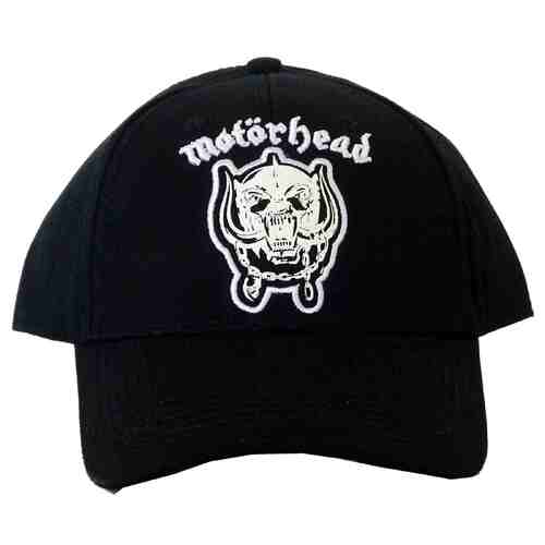 Motorhead Warpig Logo Black Baseball Cap Hat