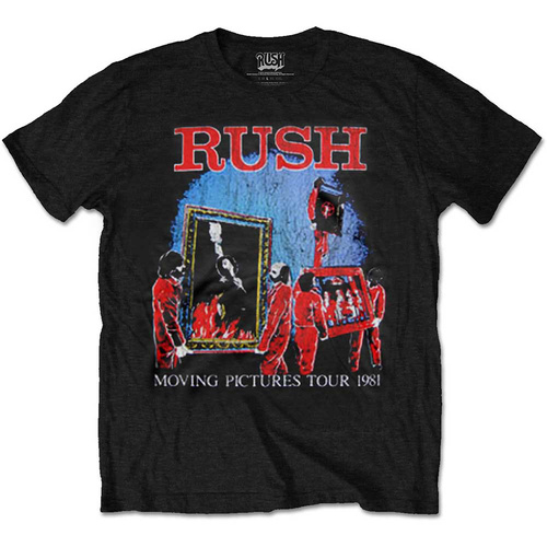 Rush Moving Pictures Tour Shirt [Size: M]