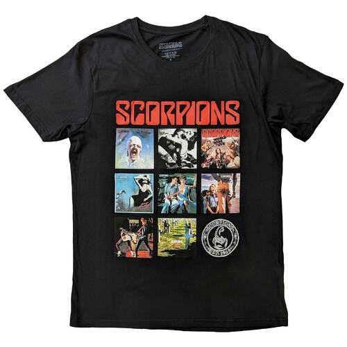 Scorpions Album Covers Shirt [Size: M]