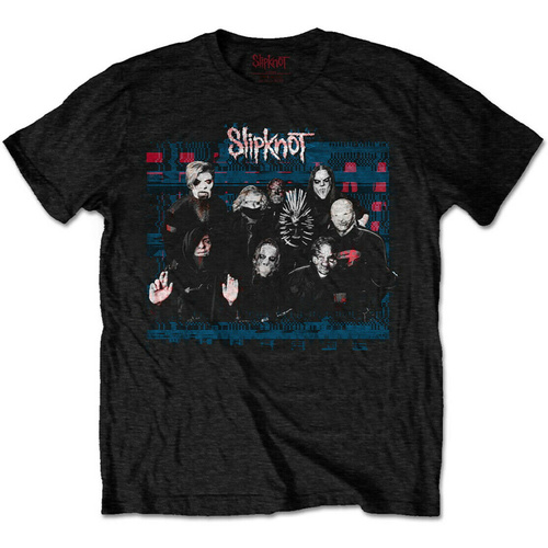 Slipknot WANYK Glitch Group Shirt [Size: XL]