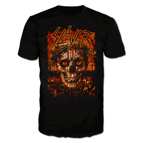 Slayer Crowned Skull Shirt [Size: M]