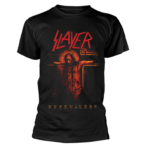 Slayer Repentless Crucifix Black Shirt [Size: M]