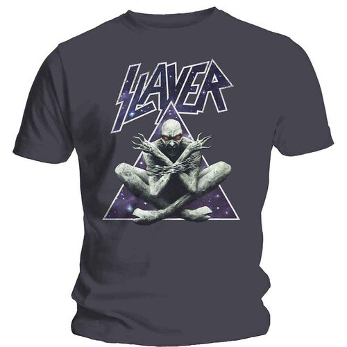 Slayer Triangle Demon Grey Shirt [Size: XL]