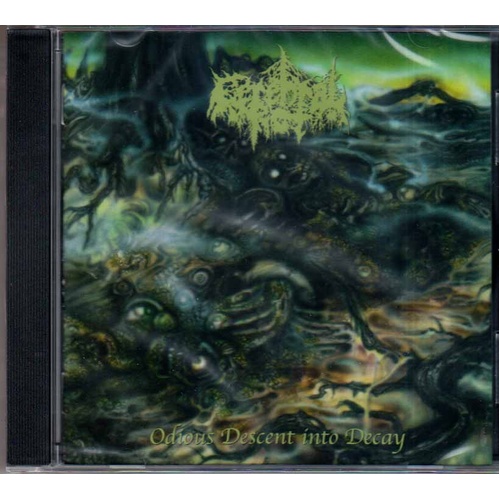 Cerebral Rot Odious Descent Into Decay CD