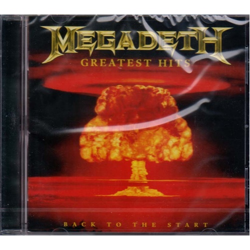 Megadeth Greatest Hits Back To The Start CD